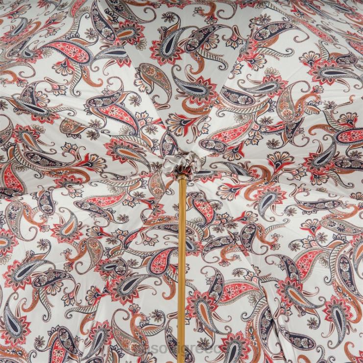 ομπρέλα | PASOTTI 189 5f805-6 p - ομπρέλα paisley με δερμάτινο χερούλι 2N6B8454 γυναίκες